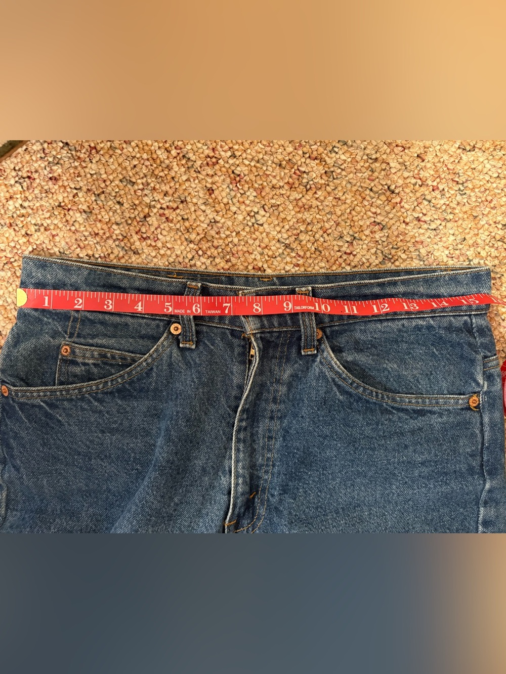 VINTAGE made in the USA Levi’s 517 orange tab 32x32 mens jeans - Picture 2 of 8